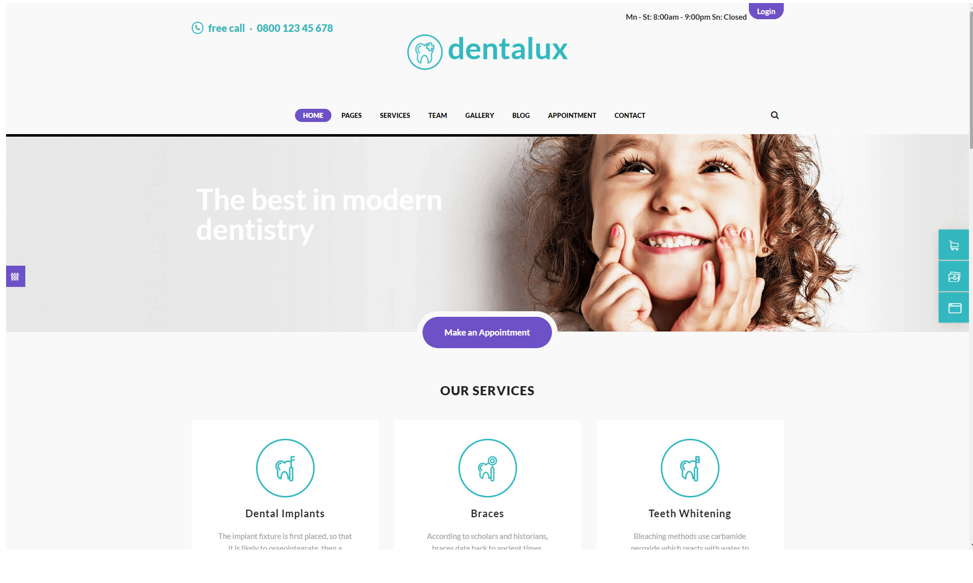 Dentysta strona internetowa