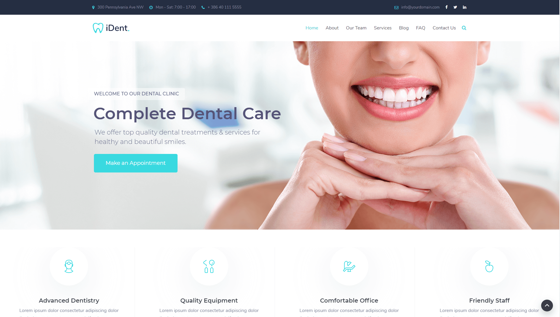 Czy dobry dentysta ma stronę internetową?