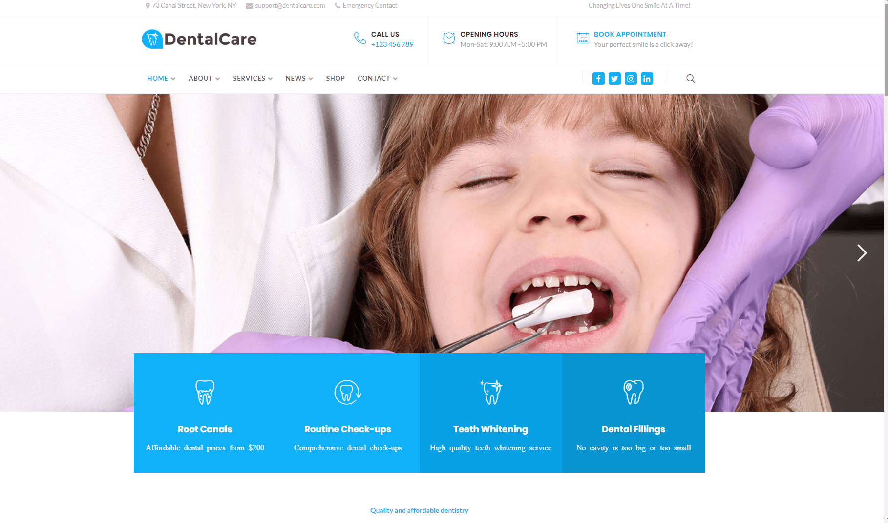 Jak wykonać stronę www dla dentysty