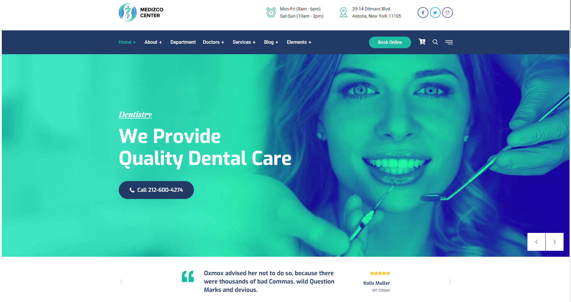 Strona www dla dentysty